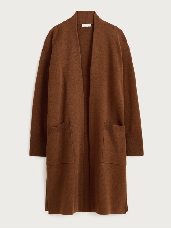 J. Crew Sweaters - J. Crew | Sweater | J. Crew Long Sweater Blazer Side Slits in Heather Walnut